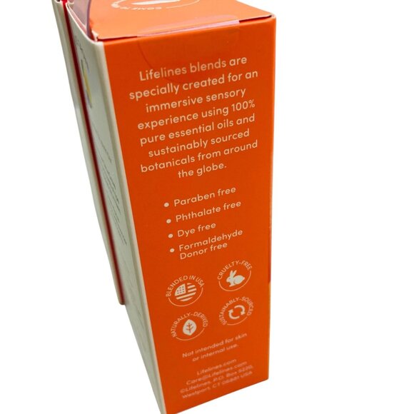 Lifelines Essential Oils Aromatherapy 5 Pack Various Energy, Focus, Calm - New - Picture 6 of 6